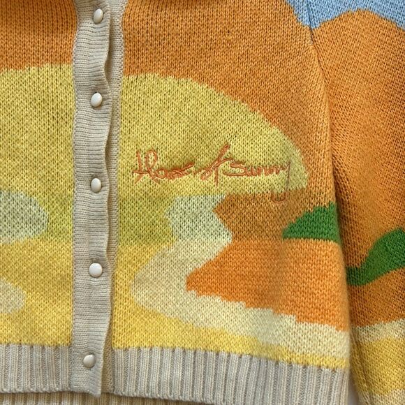 House Of Sunny Day Tripper Cardigan Size 4 - Picture 3 of 7